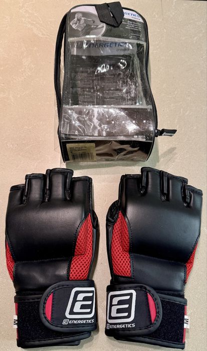Перчатки для ММА Energetics размер М абсолютно новые!