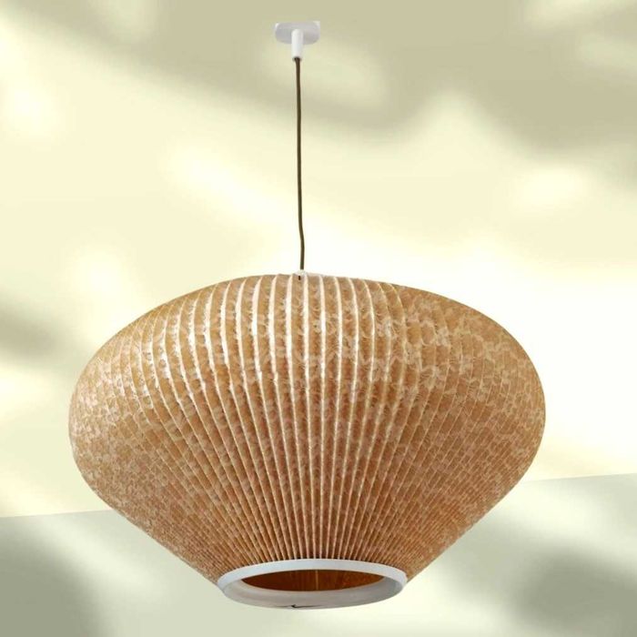 Lampa duża, śr. 50 cm, Dania, lata 60, vintage
