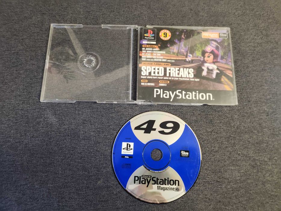 Official Playstation Magazine Disc 49 Tony Hawk 1 Speed Freaks, Bugs B