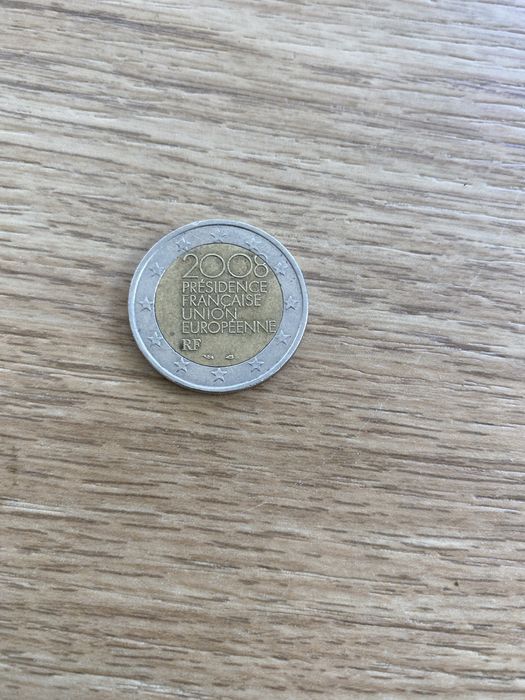 Moeda 2€ Presidence Francaise Union Europeenne