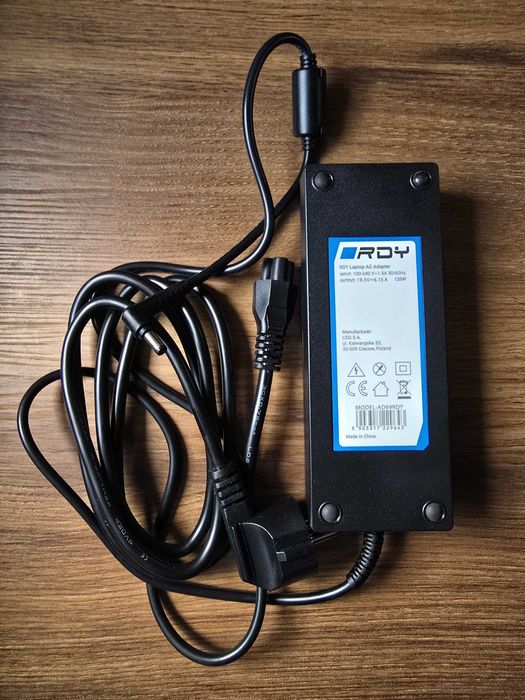Zasilacz ładowarka do laptopa RDY 19.5V 6.15A 120W Lenovo IDEAPad MSI