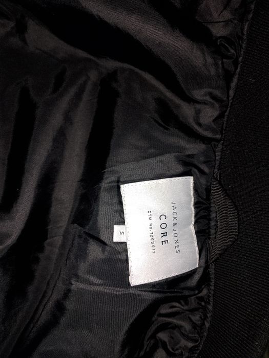 Jack & Jones Мужской бордовый бомбер