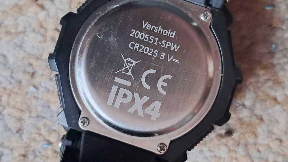 Sportowy zegarek elektroniczny Vershold Technology IPX4