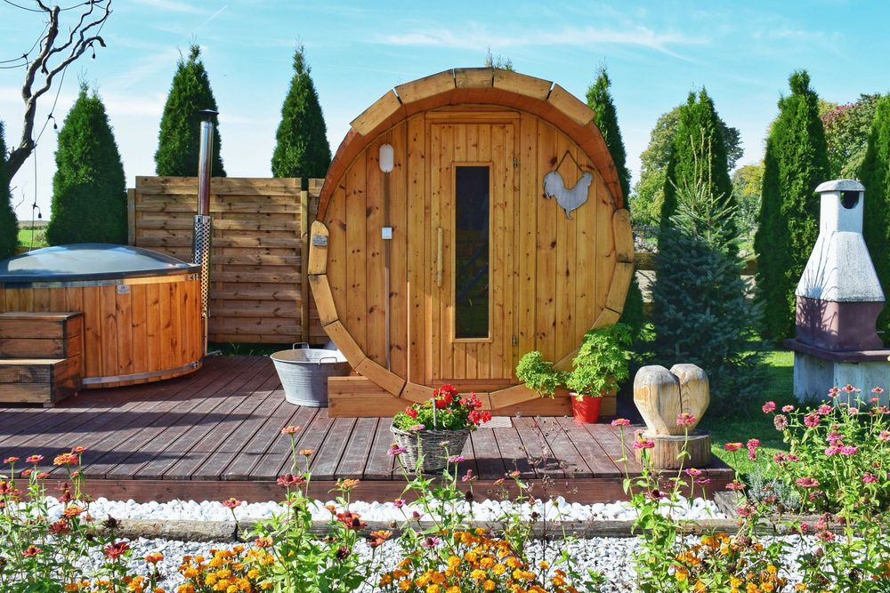 Leśny Zakątek Uroczysko -balia basen wieczór panieński sauna jacuzzi