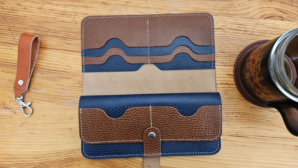 Borubar Skóroszyj - ultra luksusowy damski portfel