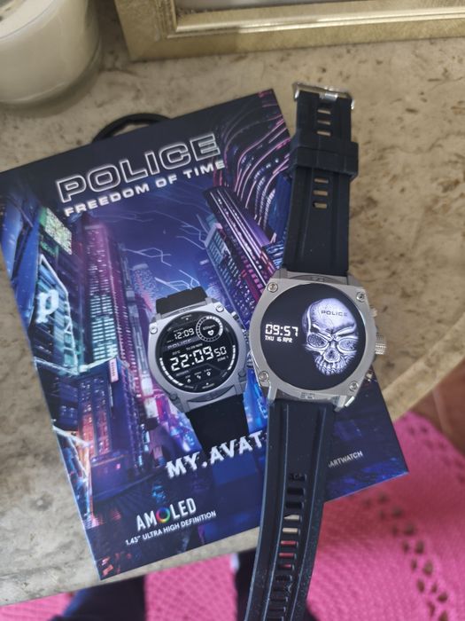 Smartwatch Police como novo