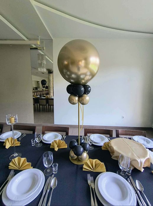 Ścianka balonowa chrzest urodziny komunia 18