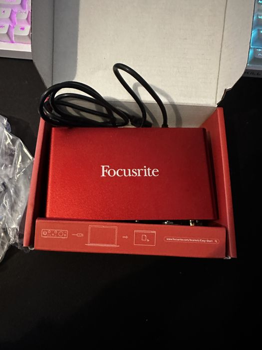 Interface Audio Focusrite NOVA com fatura