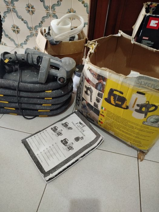 Pistola pintura base água e acrílica