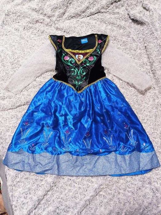 Карнавальный костюм анна холодное сердце 3-4-5, 5-6, 7-8, 8-9,9-10 лет