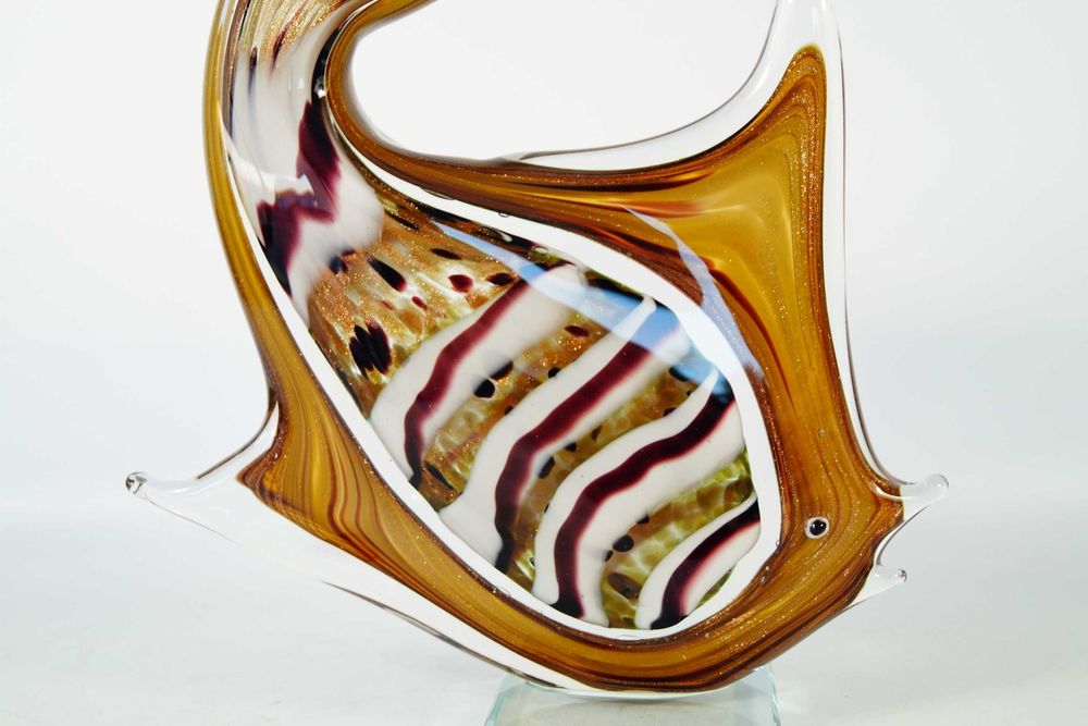 MURANO style RYBA SKALAR piękna figura