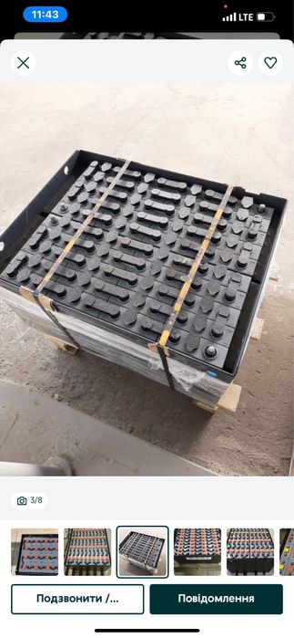 Тягова батарея нова,бу,ремонт,лом, акумулятор на навантажувач