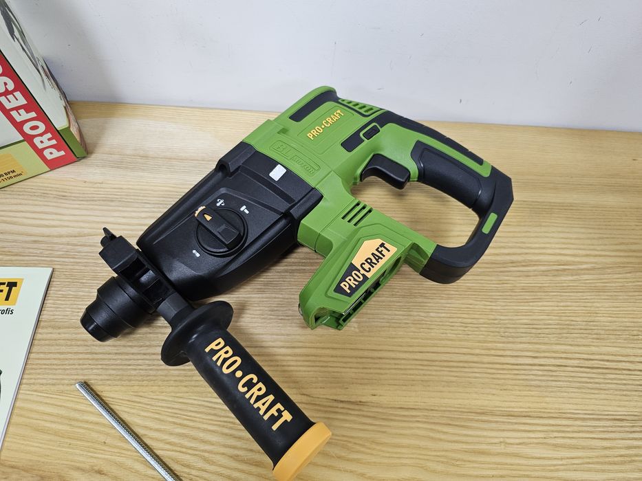 2,6Дж Акумуляторний Перфоратор ProCraft PHA40 Безщітковий Гарантія 36м