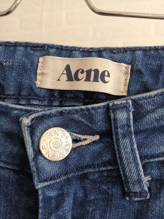 Acne spodnie dżinsowe damskie