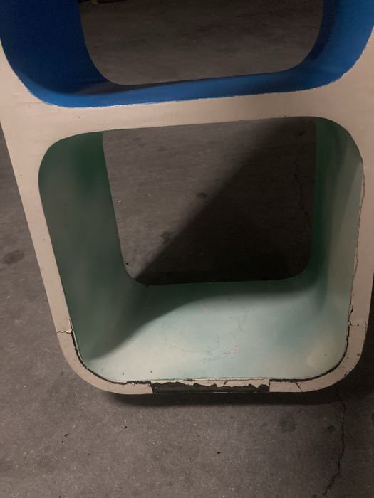 Modulo-prateleira para DIY com divisórias