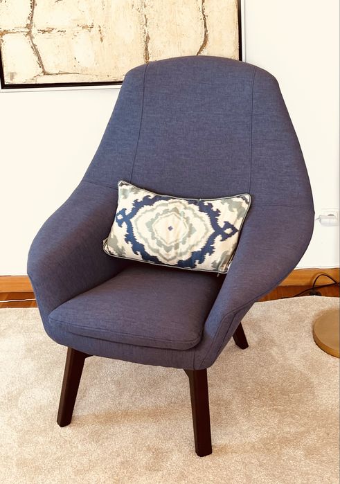 Cadeirao de sala Azul