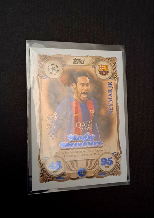 Carta Neymar JR  futebol