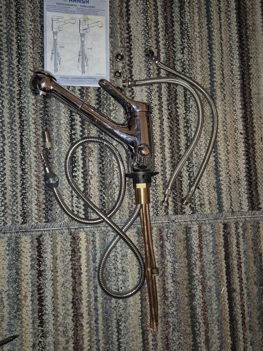 Кухонна мойка углова+кран