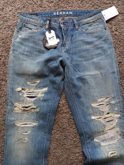 Nowe spodnie jeansowe DENHAM roz.27