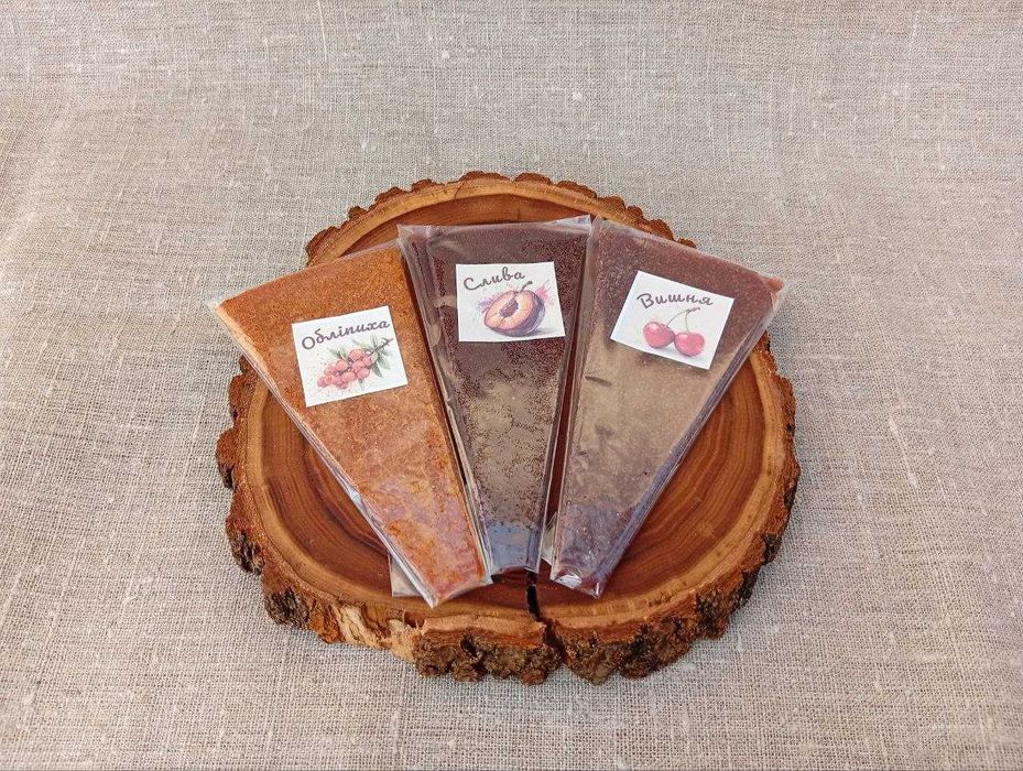 Пастила фруктово-ягідна без цукру, власного виробництва.