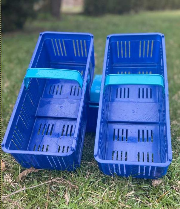 Łubianki, kobiałki plastikowe na truskawki i inne owoce