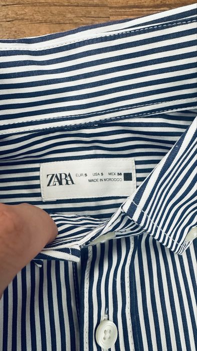 Сорочка в синю смужку Zara