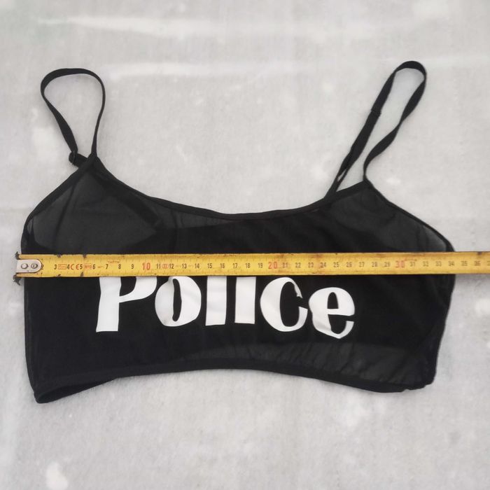 Женский прозрачный эротический топ " police" б/у
