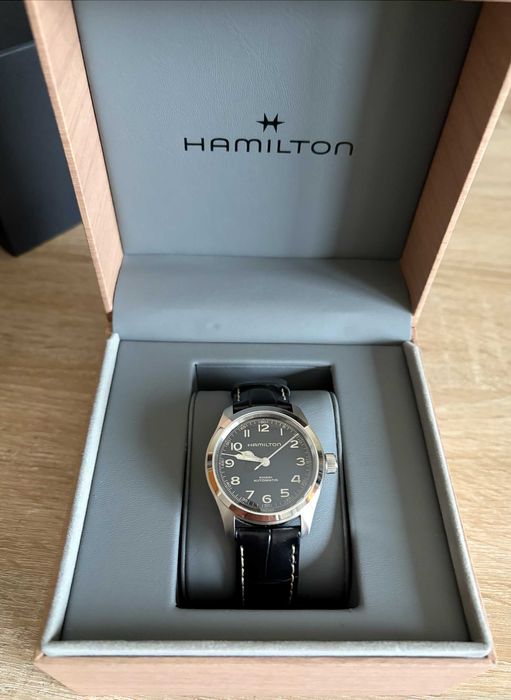 Relógio Hamilton Khaki Field Murph 38mm, como novo, fatura e garantia