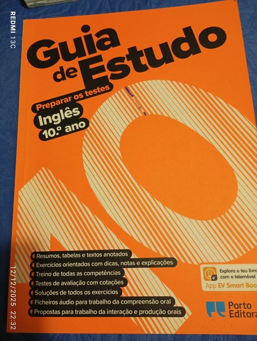 Guia de estudo de inglês 10°ano