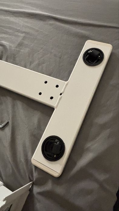 Mesa de apoio branca IKEA