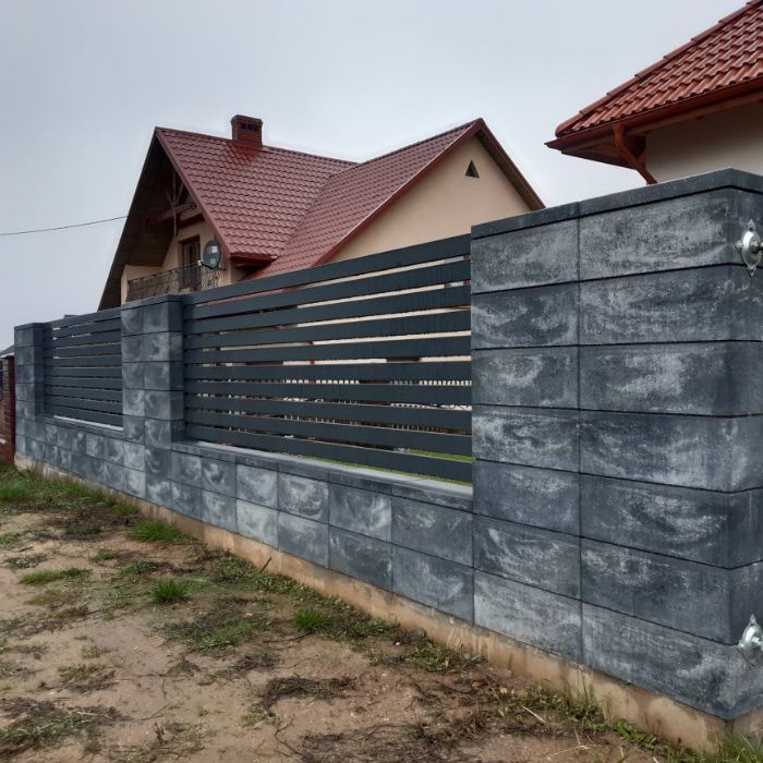 Joniec Styrobud Kost-bet / ogrodzenia płoty/ Pustaki ogrodzeniowe