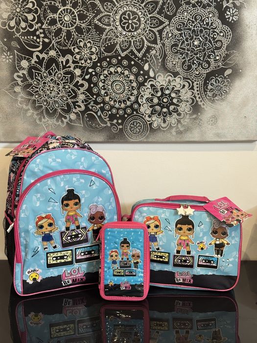 Mochila Escolar conjunto