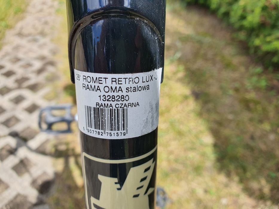 Rower Romet Retrolux 3,damski, holenderka,koła 28", bardzo dobry stan!