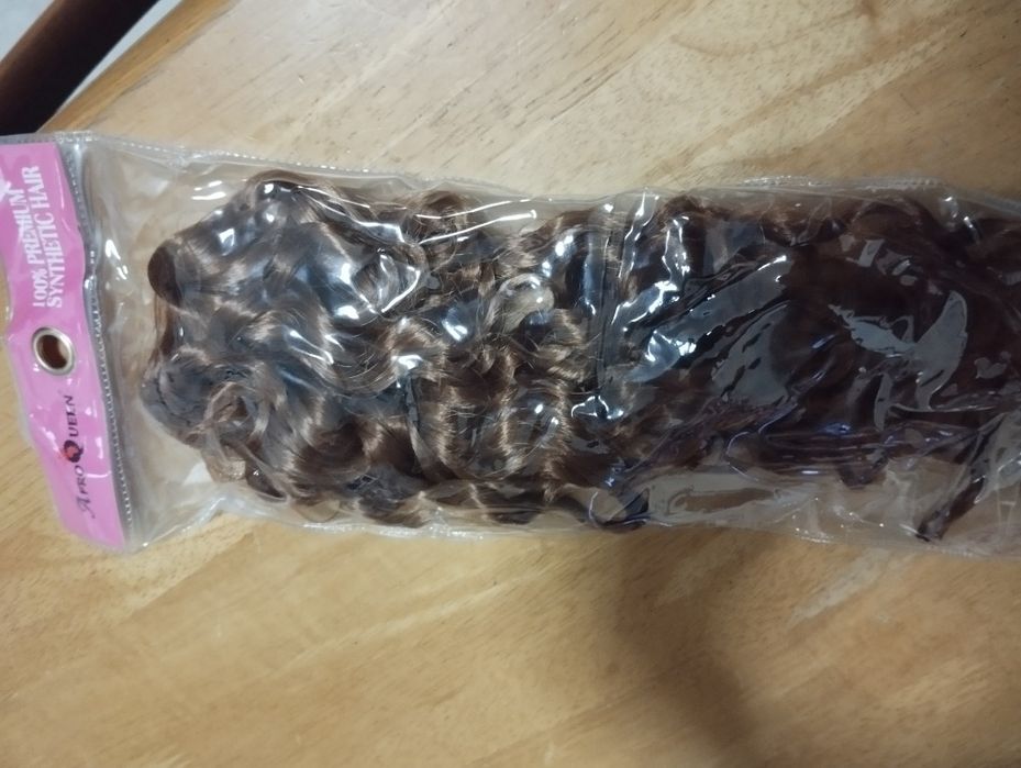 Cabelo postiço muito macio