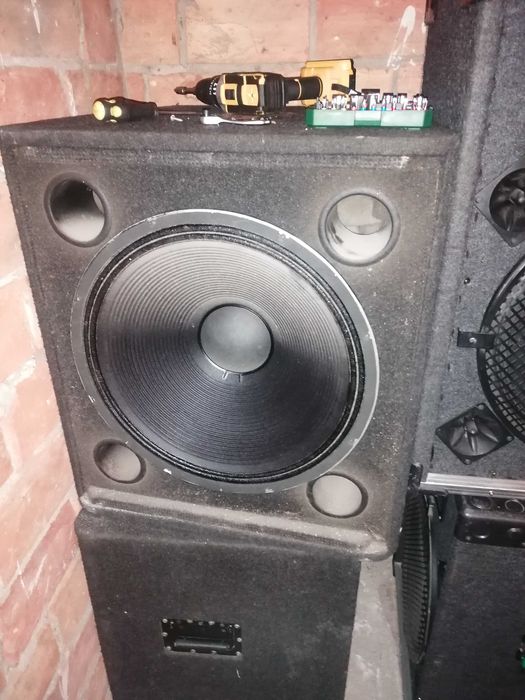 OKAZJA! Zestaw głośników estradowych. Głośniki estradowe.