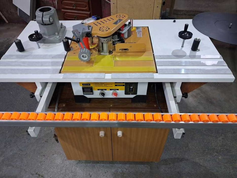 Orladora, curva/reta,máquina de cortar fita automática, com cola de dupla face cntrol de temperatura,