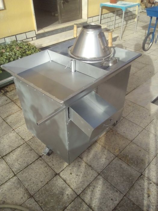 Carrinho castanhas assadas