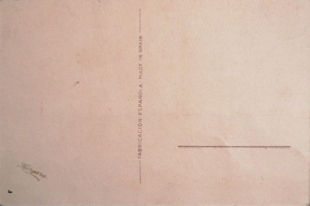 Postal Antigo "Metamórfico" Hergara - Humor (Anos 30/50)