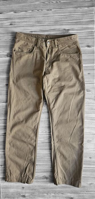 Spodnie męskie Deerhunter łowieckie myśliwskie outdoorowe brąz M L