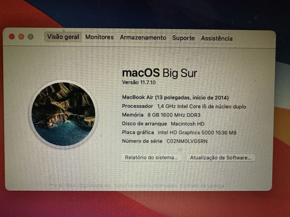 Macbook Air 2014