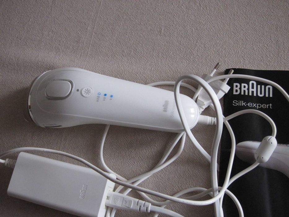 Depilator laserowy Braun 6029 BD5009 ze szczoteczką do peelingu