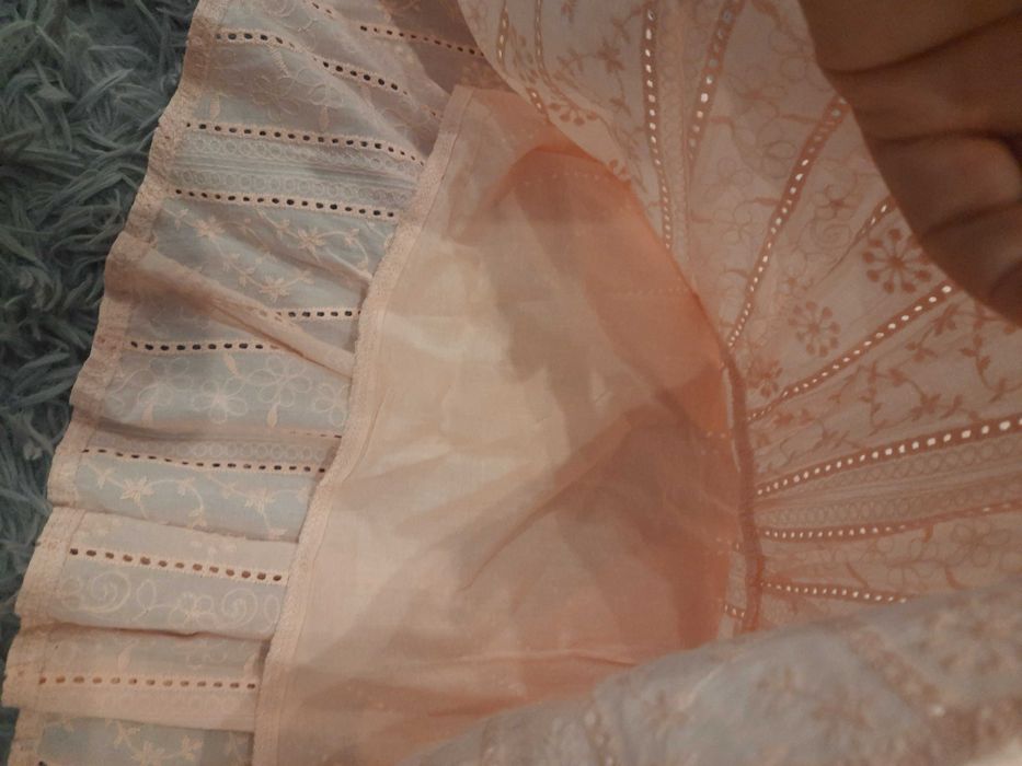 Sukienka ażurowa 116 122 All for kids