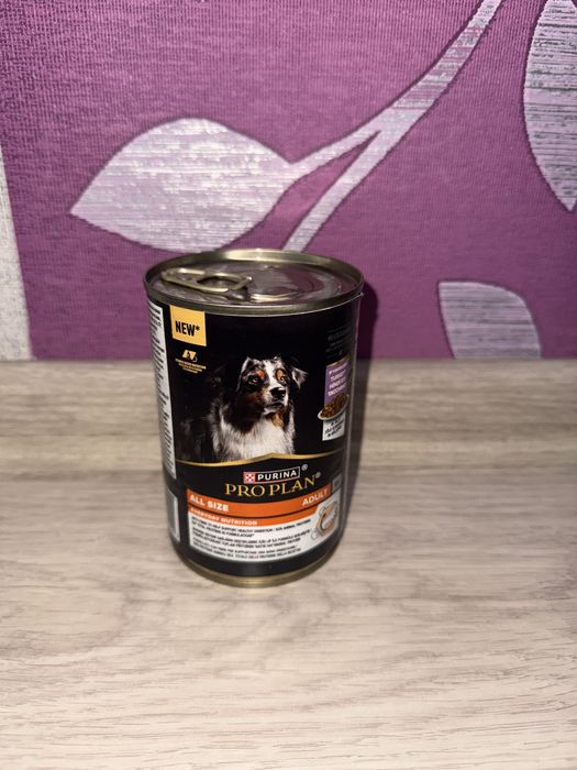 Сухий корм та консерва для собак Purina pro plan