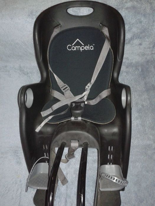 Fotelik rowerowy dla dziecka na rower 2w1