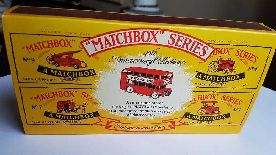 Matchbox Series 40th Anniversary Collection Zestaw modeli Unikat !!