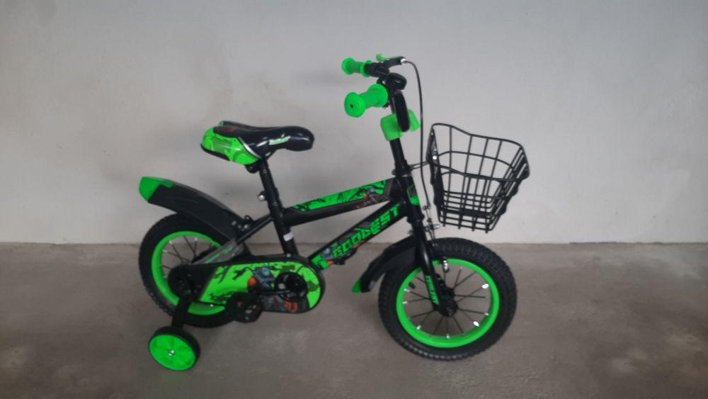 Rowerek 12 cali bmx  3 kolory koszyk kółka boczne torpedo prowadnik !