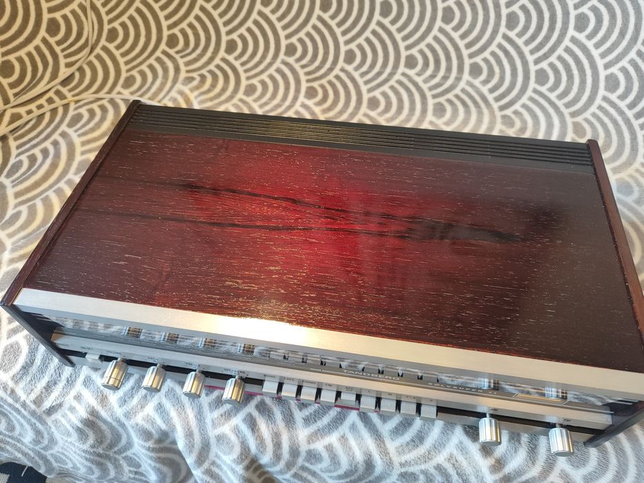 Amplituner vintage Tandberg Solvsuper 11  kultowy lata 70 po renowacji