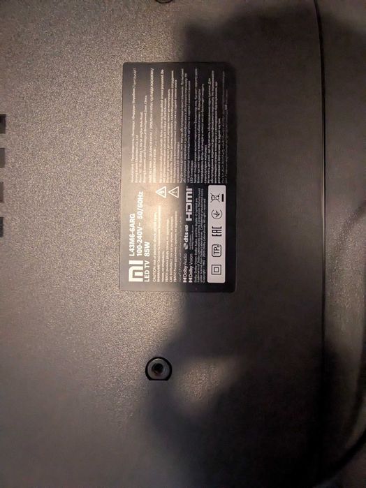 Xiaomi Mi TV P1 (модель L43M6-6ARG)