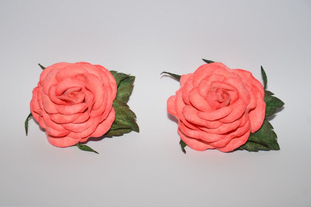 Троянда прикраса у волосся, брошка, чокер