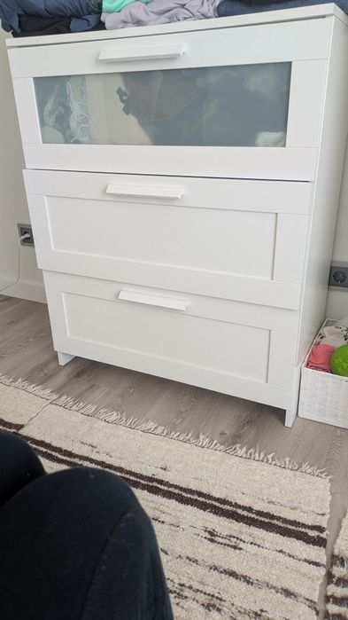Cómoda com 3 gavetas IKEA gama Brimnes